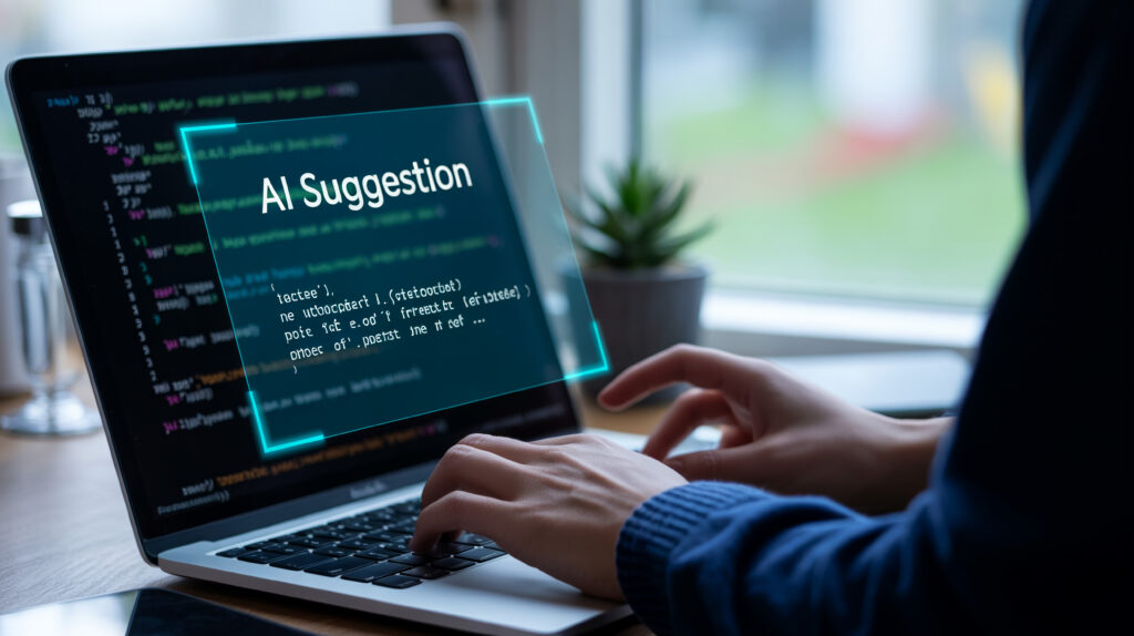 Computer with AI Suggestions